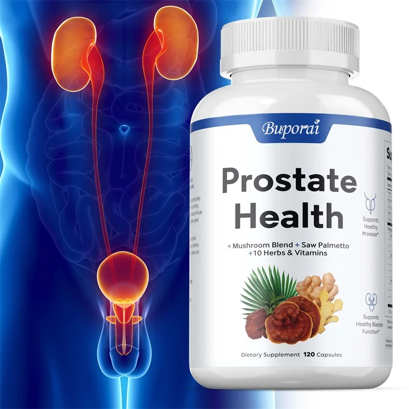 Prostate Health-Reduce Nighttime Bathroom Visits, Improve Performance