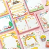 50 Sheets/pack Nicole Meow Lovely Cat Kitten Big Size Notepad Large Non-sticky convenient Memo Note 1