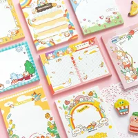 50 Sheets/pack Nicole Meow Lovely Cat Kitten Big Size Notepad Large Non-sticky convenient Memo Note 1