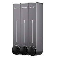 450ML Soap Dispenser Wall Mounted Shower Soap Dispenser Shower Gel Detergent Dispenser for Bathroom Accessories 1PCS/2PCS/3PCS 1