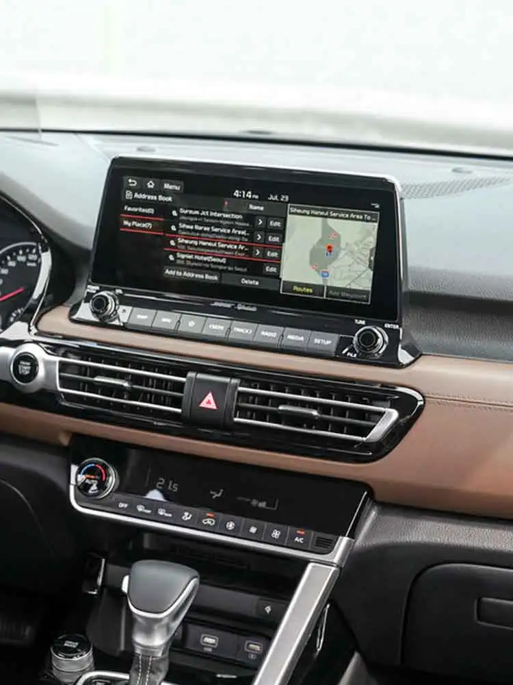 2PCS For Kia Seltos/Celtos 10.25Inch 2020 2021 Car Navigation Screen