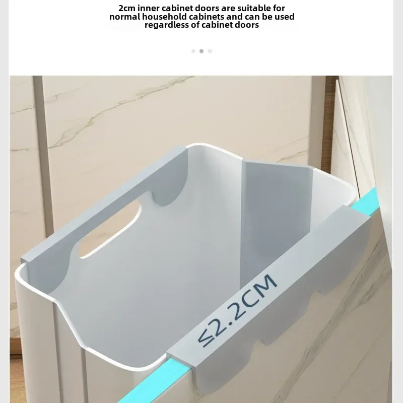 M/L Kitchen Folding Hanging Trash Can