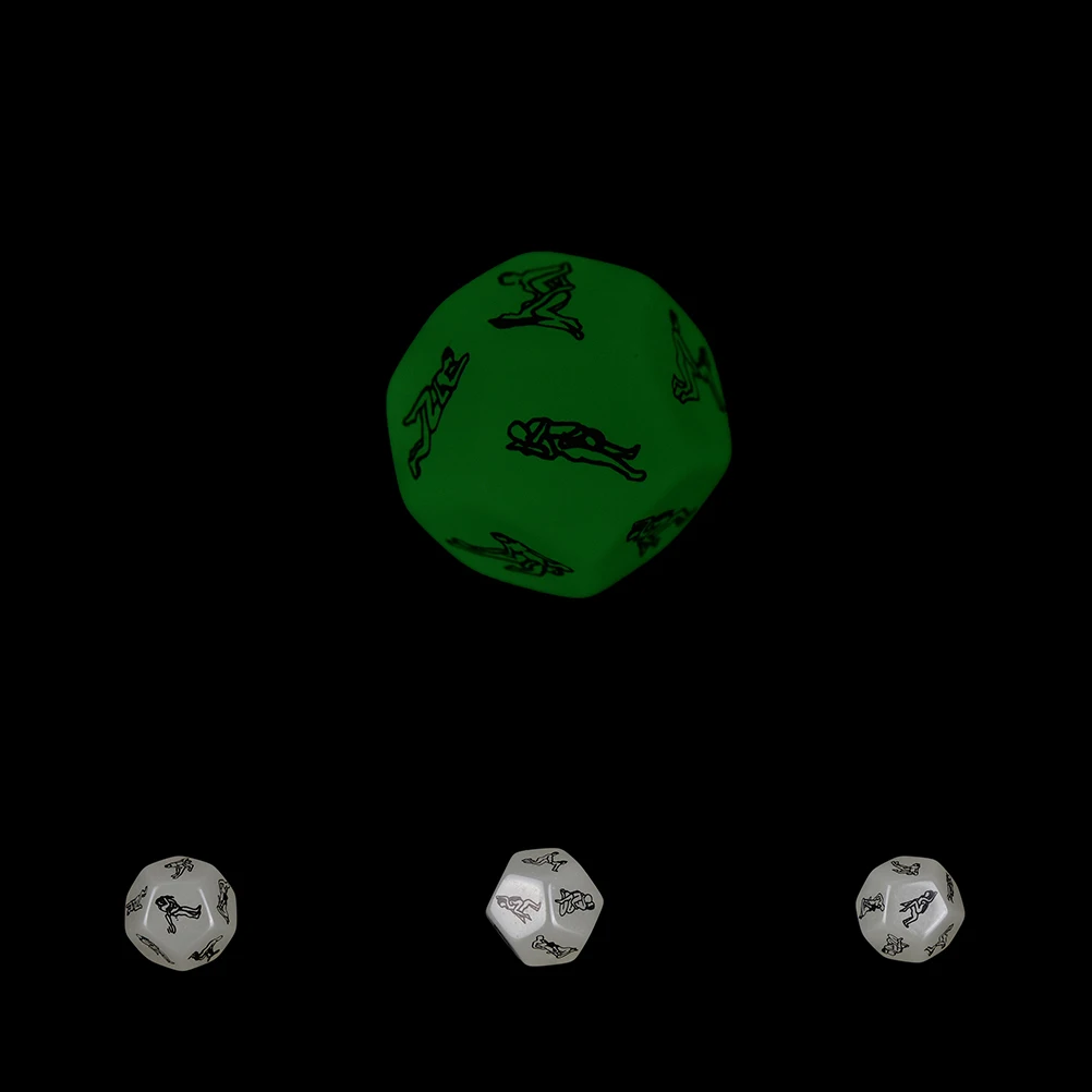 Sex Adult In The Dark Dice Game Love Humour Gambling Romance Erotic Craps Toy,