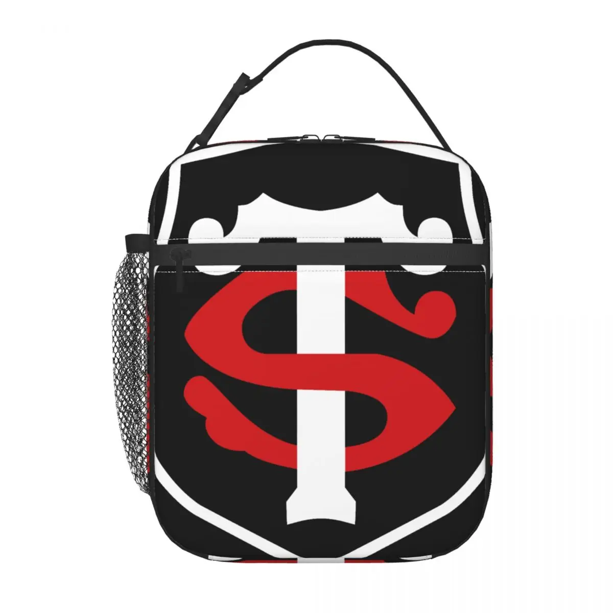 

Insulated Lunch Bag Stade Toulousain Logo Lunch Box Tote Food Handbag
