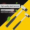 Double Face Soft Tap Rubber Hammer 25/30/35/40/45mm Multifunctional Glazing Window Beads Hammers Nylon Head Rubber Mallet 5