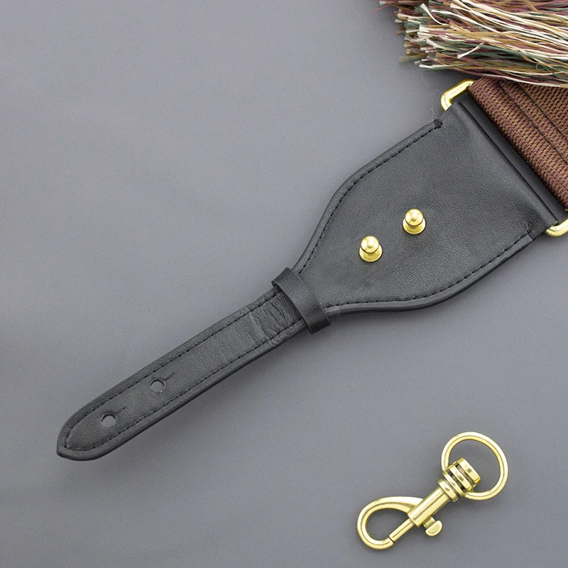 TINBERON Shoulder Strap For Saddle Bag Fashion Tassel Canvas Bag Strap Accessorie For Handbags Luxury Design Crossbody Bag Strap