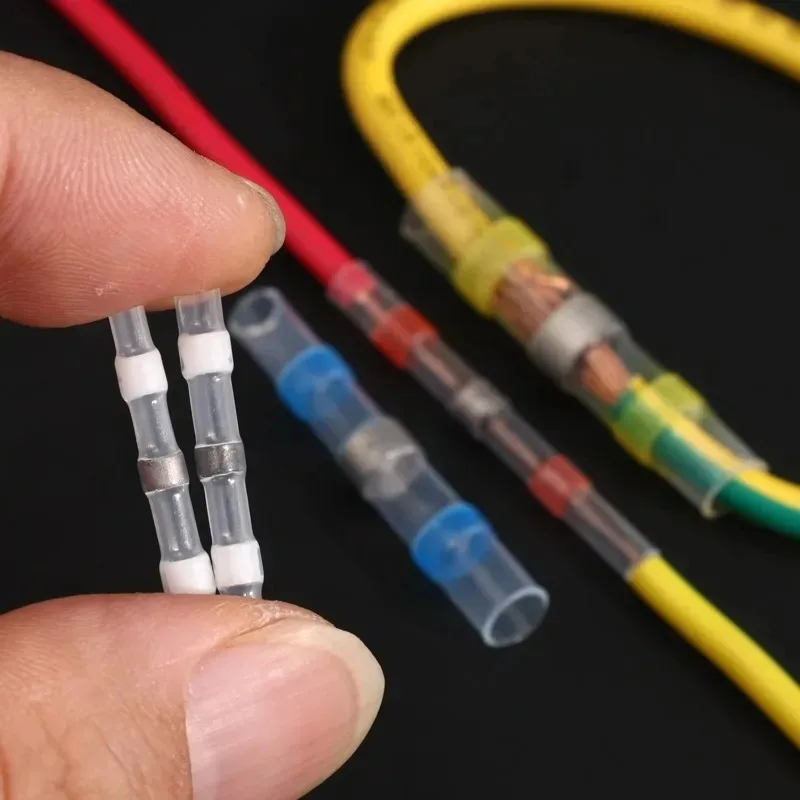 Heat Shrink Terminal Welding Ring Waterproof Electrical Equipment Connection Heat Shrink Tube Wire Connector Terminal Repair Kit