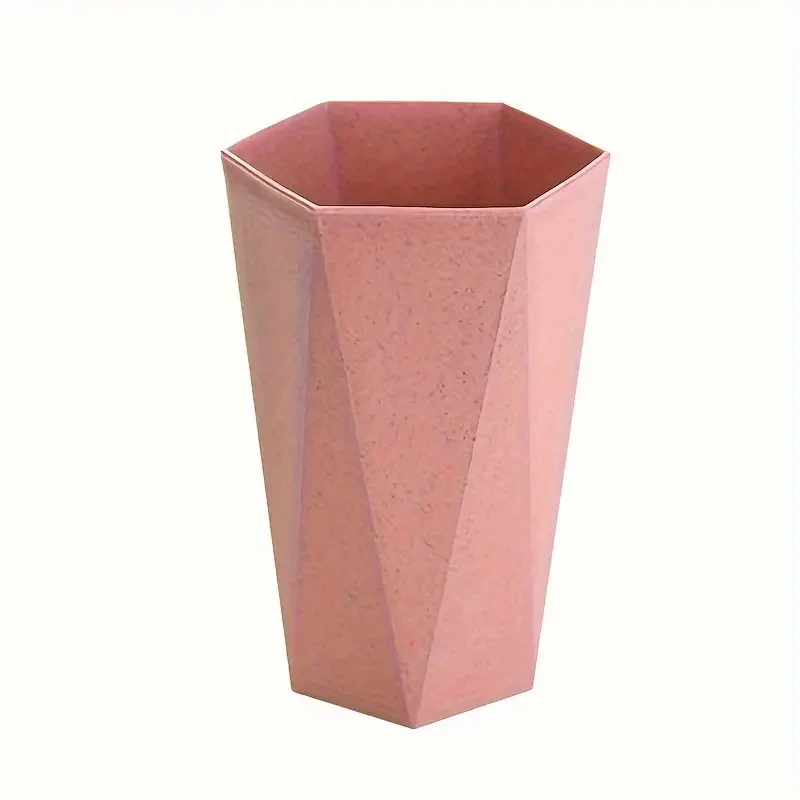 Bicchiere per spazzolino a forma di diamante, 1 pezzo, elegante accessorio da bagno per gargarismi e collutorio - Regalo ideale per le festività_voghion.com