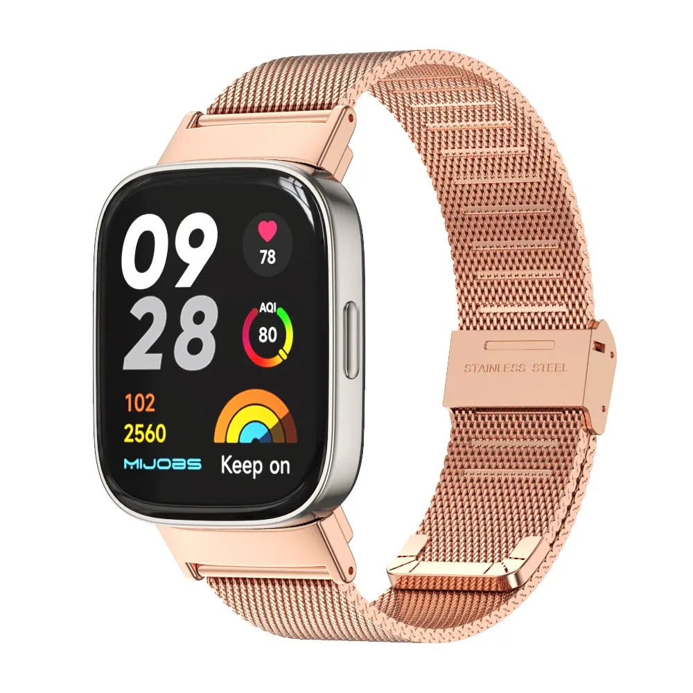 Premium Metal Replacement Strap for Smartwatches - Sleek & Durable Wristband Accessory