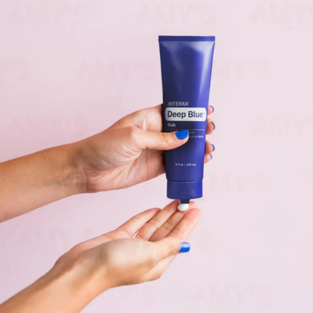 Deep Blue Rub 120ML, Natural Deep Blue Rub Soothing Cream, muscle Pain Relief Cream, Legit Pain Reli