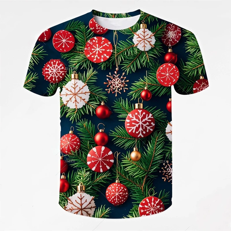 Christmas 3D Print Unisex T Shirt