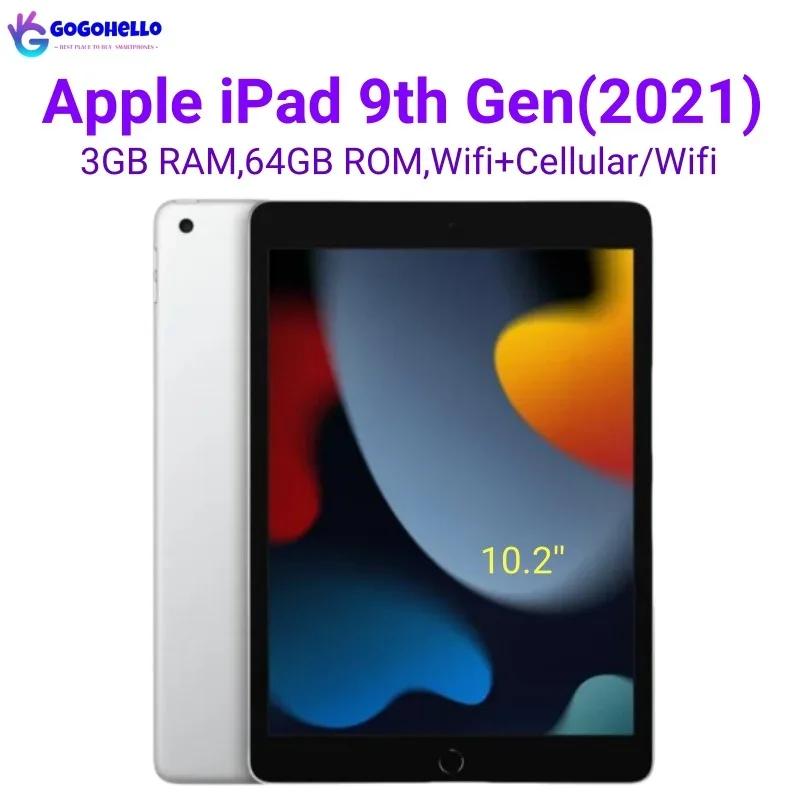 97 New Original Apple iPad 2021 Unlocked iPad 9th Gen Wifi Cellular 97-new-original-apple-ipad-2021-unlocked-ipad-9th-gen-wifi-cellular
