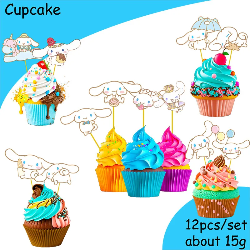 Description Picture 3 of itemMiniso Cinnamoroll Birthday Decoration Angle Disposable Tableware Cup Plate Tablecloth Baby Shower Kids Girls Boy Party Supplies