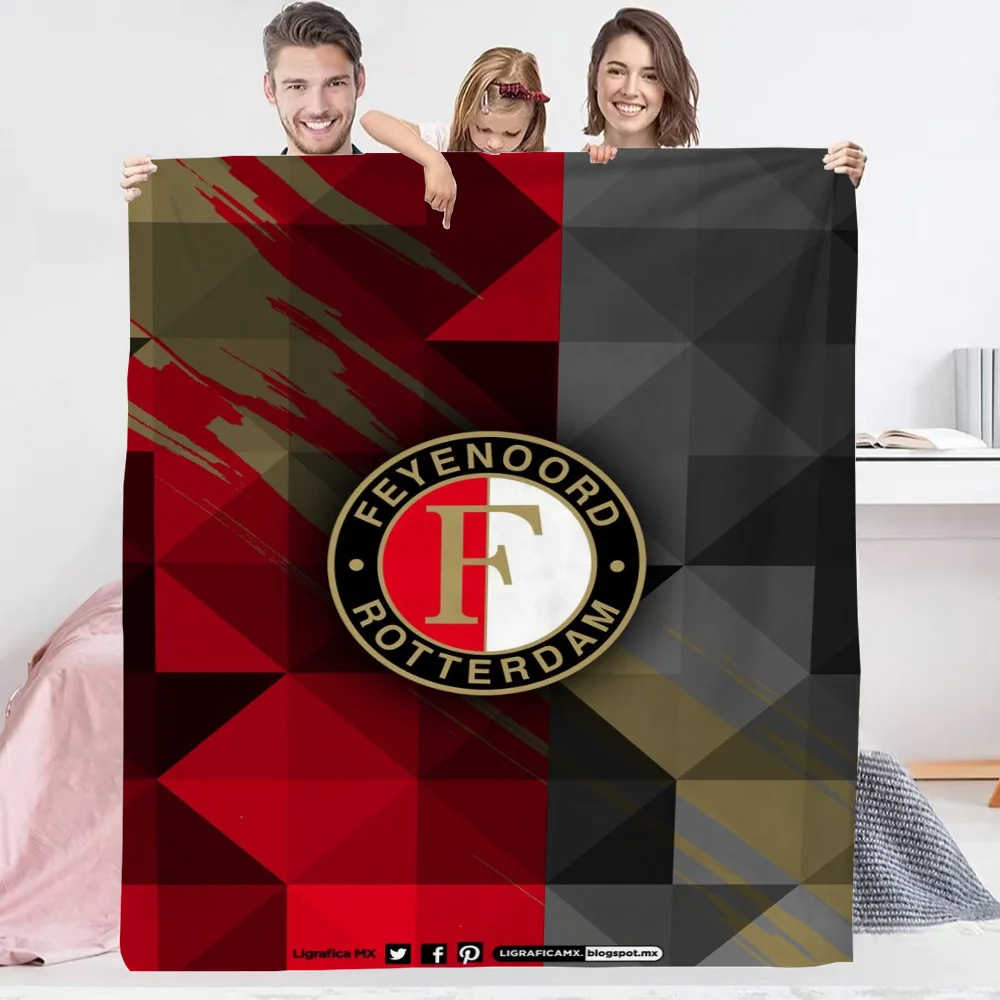 Feyenoord Funny Blanket Bed Plaid Blankets & Throws Luxury Blankets for Decorative Sofa Home Interior Picnic Throw Blanket Knee 2