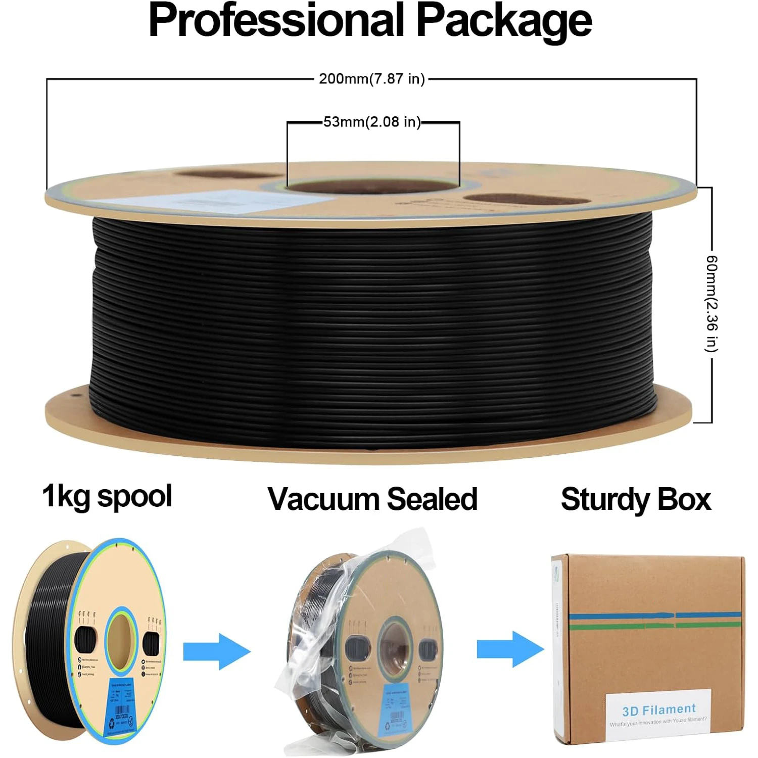 실크 실버 PLA 필라멘트 1.75mm 직경 1kg 스풀 (3D 프린터용) - 광택 있는 메탈릭 마감, 실키한 부드러움의 3D 프린팅 재료