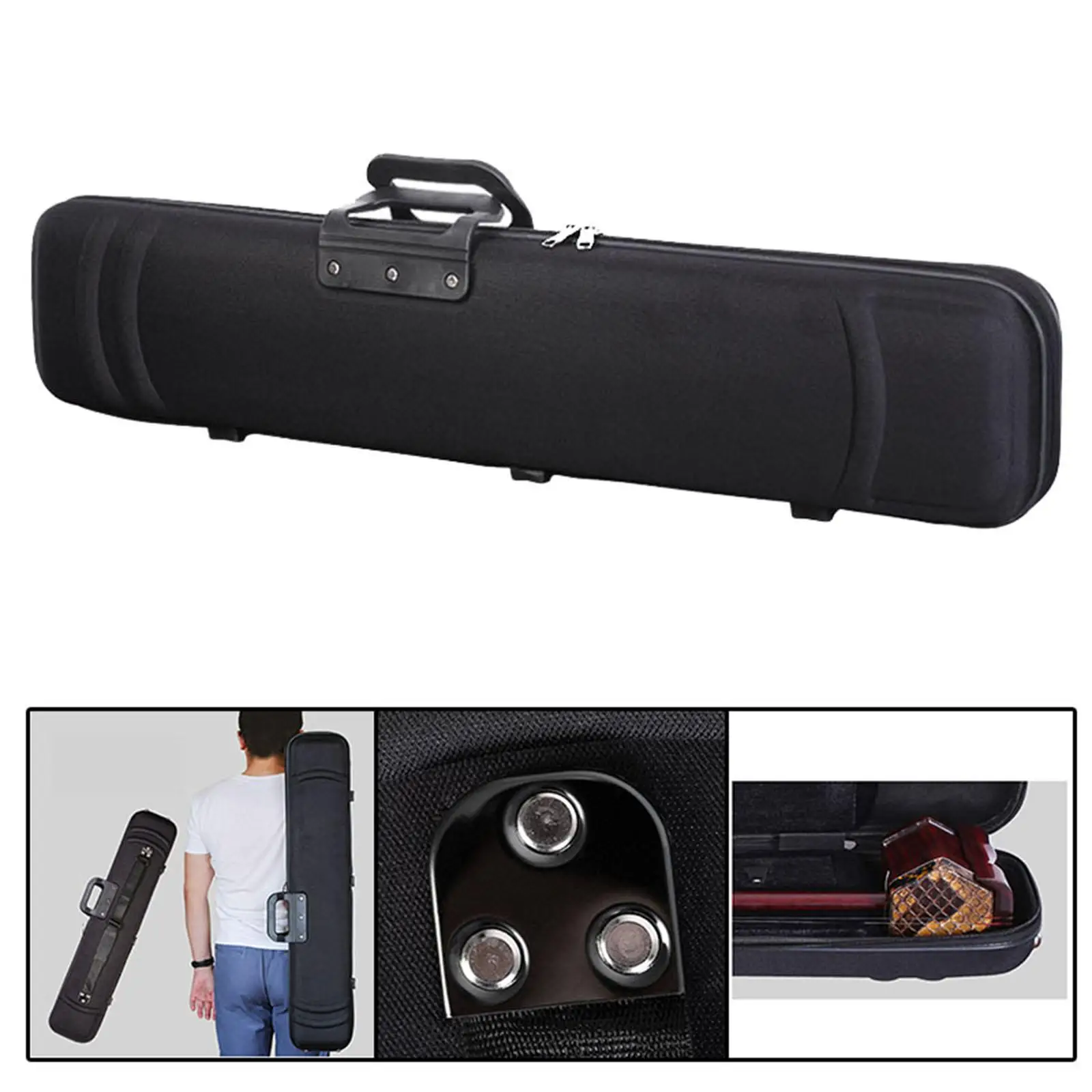 Erhu Case Hard Shell Erhu Carrying Case for Musical Instrument Travel