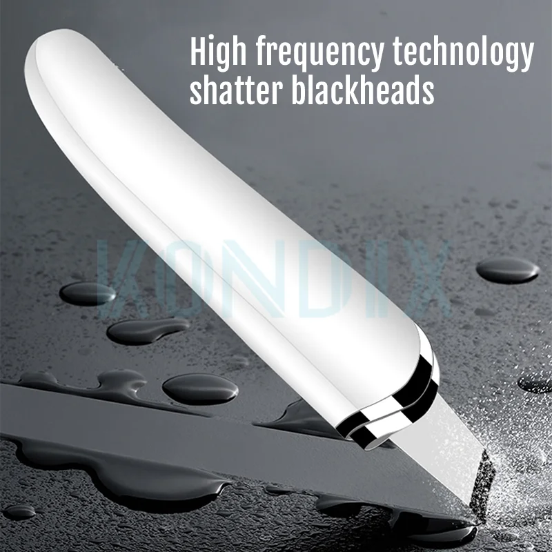 Ultrasonic Skin Scrubber Deep Facial Cleanser Acne Blackhead Remover Peeling Cavitation Beauty Instrument