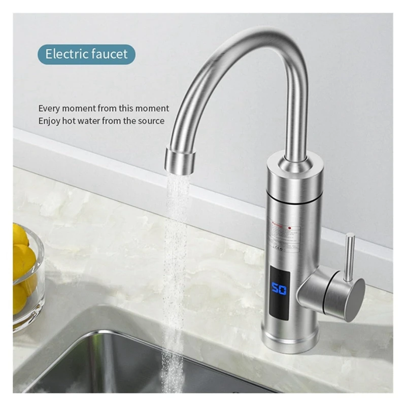 

Heated Faucet Electric Water Heater Kitchen Faucet Instant Hot Water Faucet Heater Heating Faucet Instantaneous