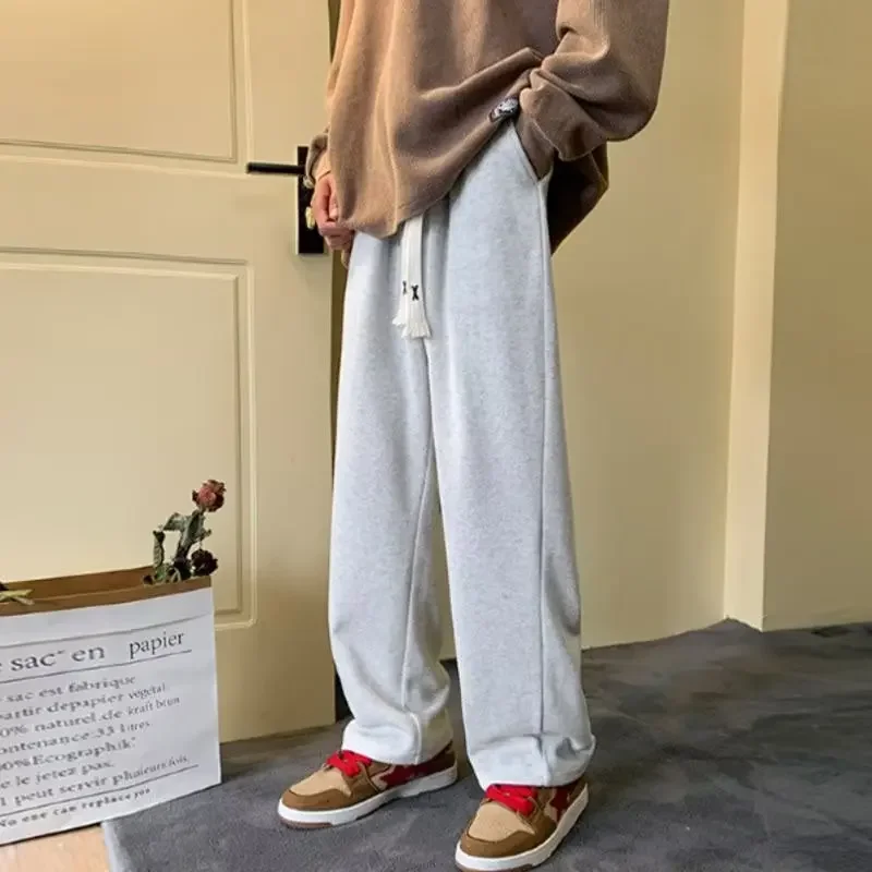 New Casual Corduroy Pants Men's Women's Spring Summer Autumn Sports Trousers Fashionable Brand Comfortable Fit Long Pants