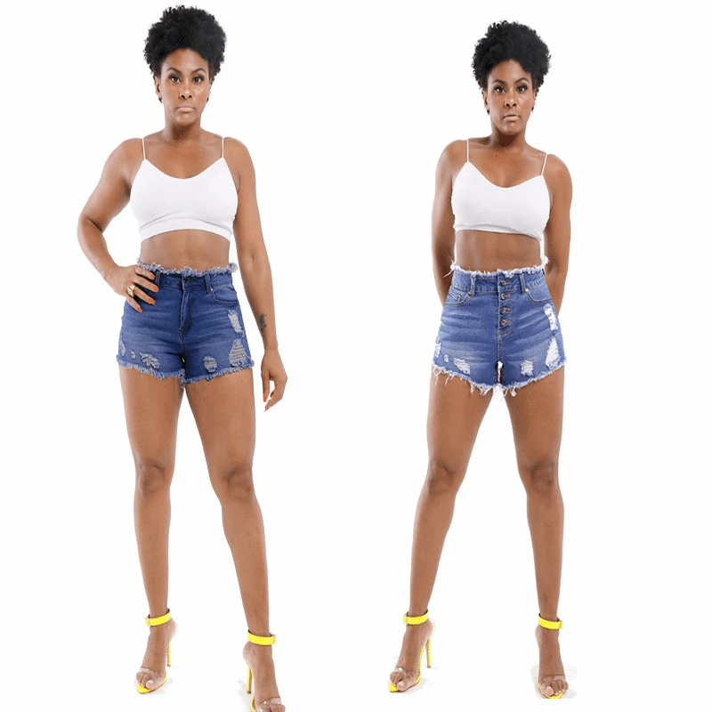 

Women's Jeans 2023 Trend Jean Shorts Female Denim Urban Cyber Y2k High Waisted Trousers Woman Fashion Vintage Korean Streetwear