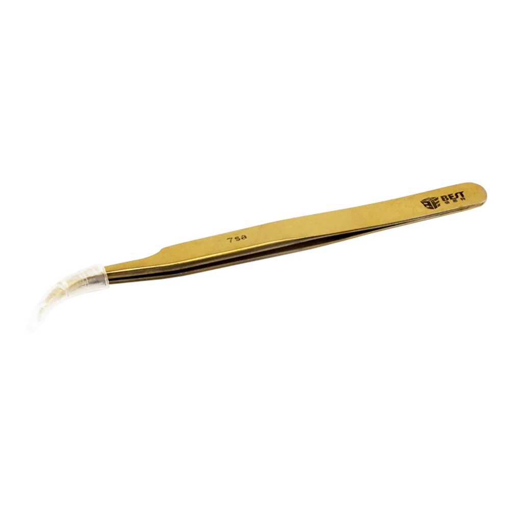 Anti-static Tweezers Stainless Steel Forceps Eyelash Extension Tweezers Electronic Set Phone Logic Board Maintenance