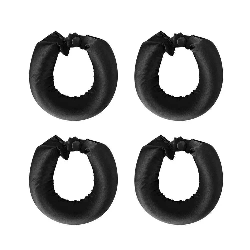 3/4pcs Heatless Hair Curlers Satin Curling Rod Headband No Heat Silk Curls Lazy Hair Rollers Soft Curler In Styling Tools