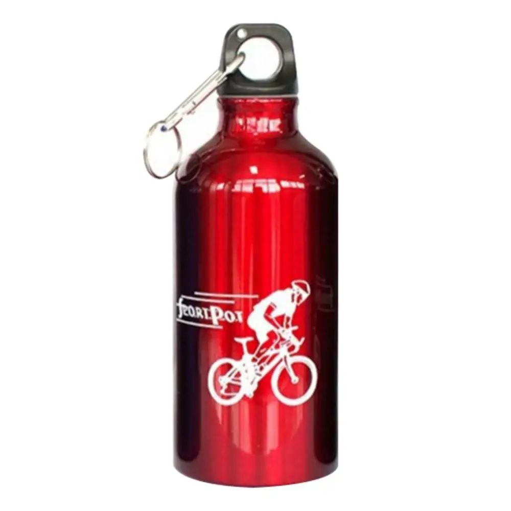 Water Bottle Bicycle Water Bottle Sports Bottle Bicycle Bottle Holder Aluminum Portable Outdoor Bike Sports Water Bottle Drinking Kettle Drinking Cup Travel Running Camping 500ml