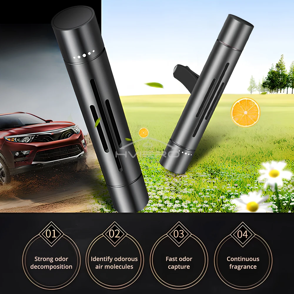 Car Air Freshener Smell Vent Perfume Flavoring Auto Interior