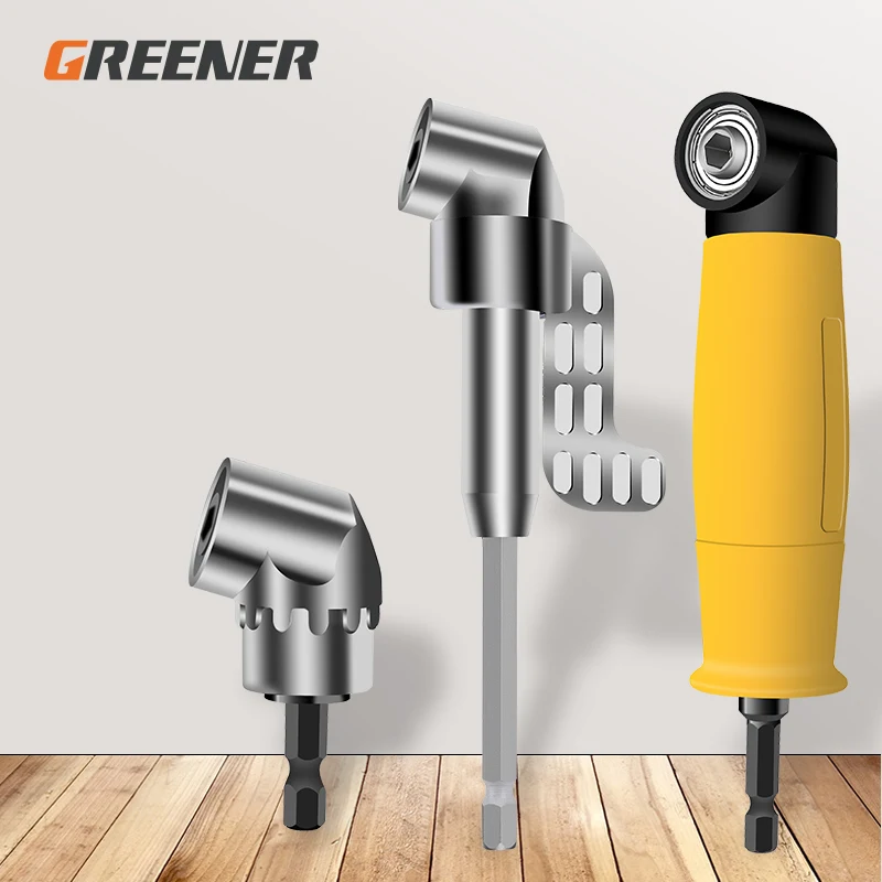 

GREENER Bit 105° Cornerer Degree Angle Screwdriver Socket Holder Adapter Adjustable Bits Drill Bits Angle Screwdrivers Tool
