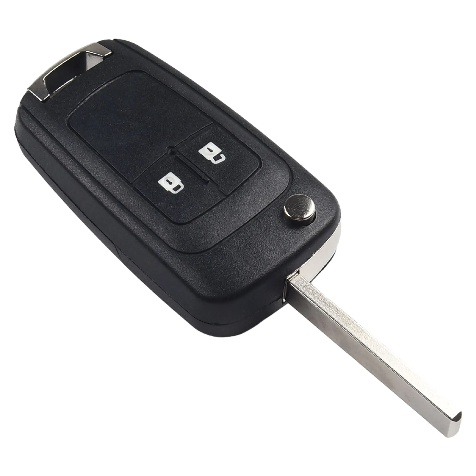 2 Button Folding Key Housing Replacement Folding Keys Shell For Opel Astra J Corsa E Cascade Zafira Karl Auto Key Accessories