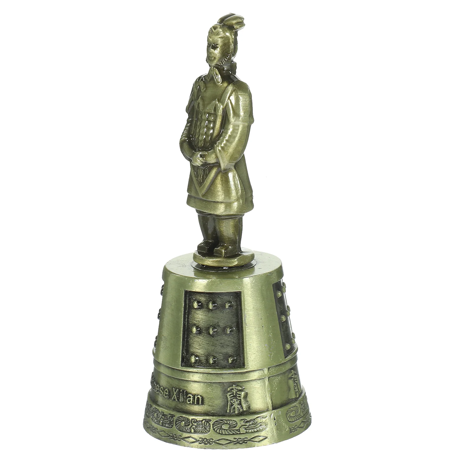 

Ornament General Ornaments Handheld Bell Bells for Crafts Metal Call Sculpture Restaurant Travel