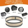 Silicone Baking Pad Suitable for Springform Flat Bottom, Preventing Cake From Sticking To The Bottom and Sides, Easy To Clean 4