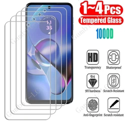 Premium Tempered Glass Screen Protector Film (1/4 - Pack) - 1PCS (MOTO G45)
