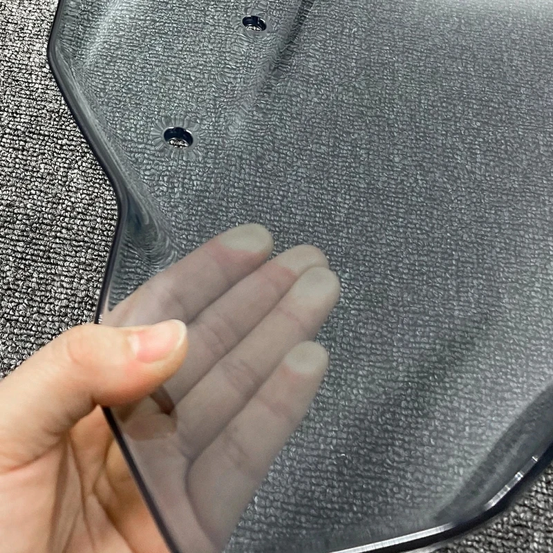 XX ECommerce Compatible With H-onda CB500X Windscreen Touring Windshield Shield Screen Visor Wind Deflector With Bracket 2013-2023 CB 500X 2016 2017 2018 2019 2020 2021 2022 Accessories (Light Smoke), Windshields - Canada - View #8