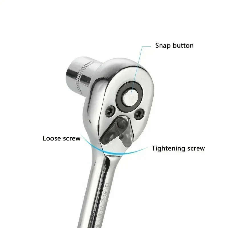 AIRAJ NEW Car Repair Tool Kit 46/53 Piece/Set  Socket Set Car Repair Tool Ratchet Torque Wrench Combo Auto Repairing Tool Set 4