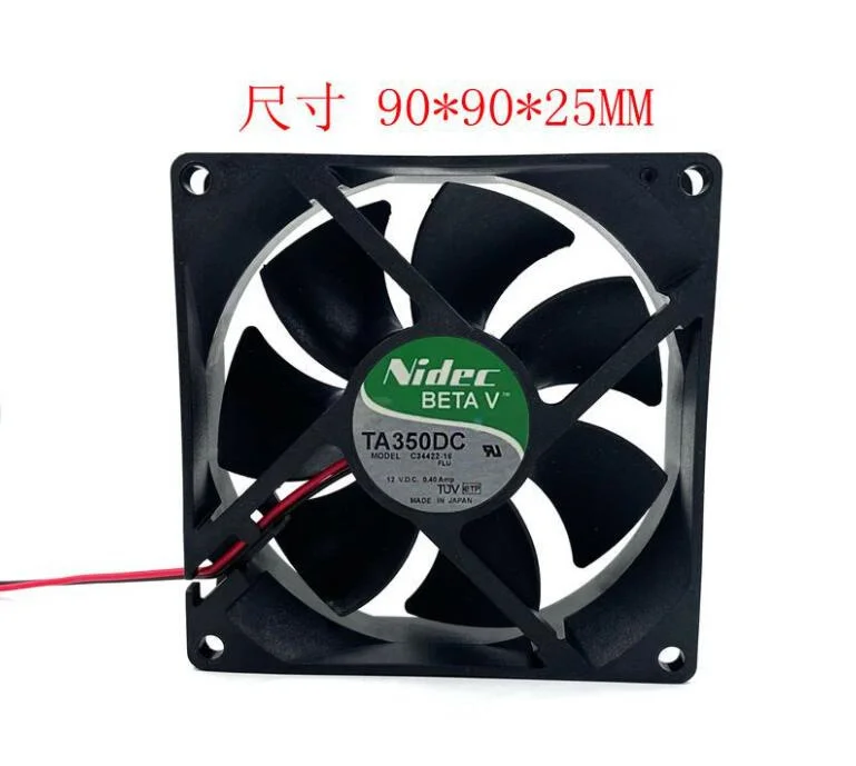 Compare com Itens Semelhantes Ventilador por Atacado: Original Nidec Ta350dc C3442216 12v 0.4a 9025 9cm Ventilador Inversor de Dois Fios - Imagem 3