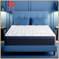 High-Quality 10 Inch Breathable Memory Foam Twin Mattress with Pocketed Springs - Fiberglass Free & Motion Isolating Design 1