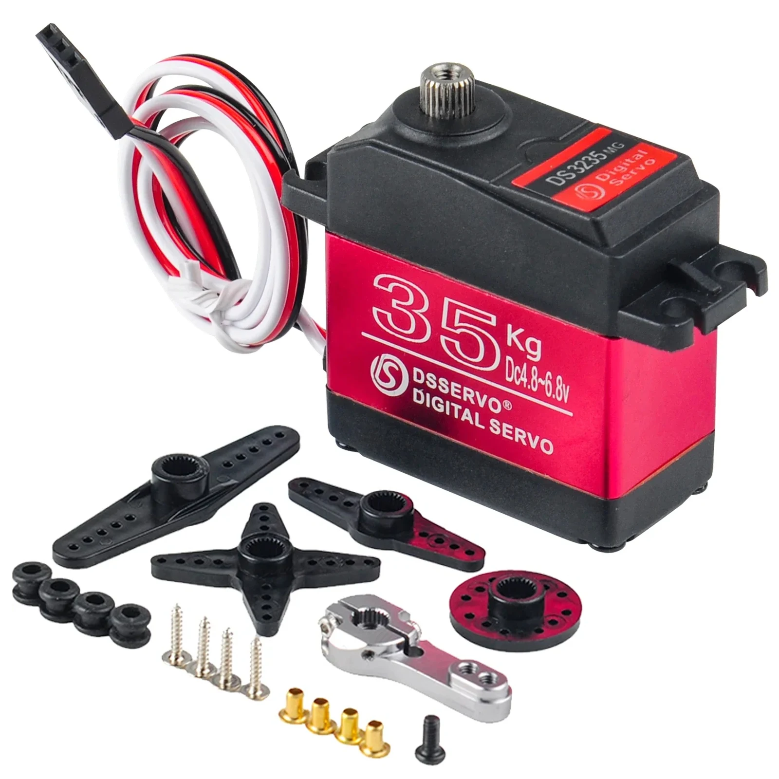 Lot de capteurs de stationnement pour voiture RC avec angle 180° ou 270°, vue d'ensemble des pièces électroniques