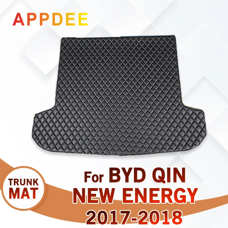 

Car Trunk Mat For BYD Qin New Energy 2017 2018 Custom Car Accessories Auto Interior Decoration