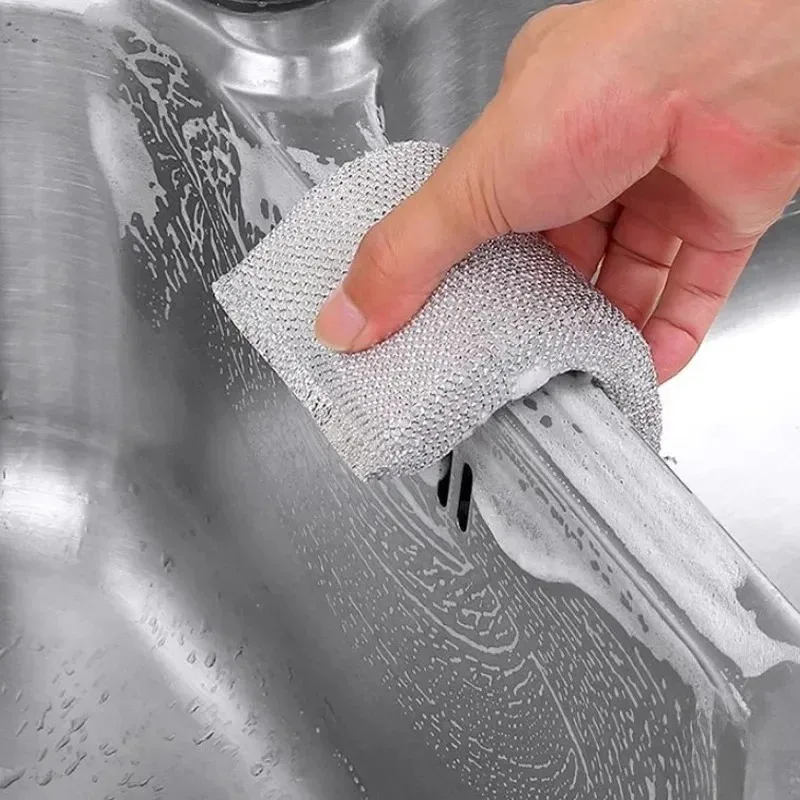 4-Pack Gentle Scrubbing Sponges-Non-Scratch Dish Cleaning Pads for Nonstick Cookware,Pots & Kitchen Surfaces,Eco-Friendly Sponge