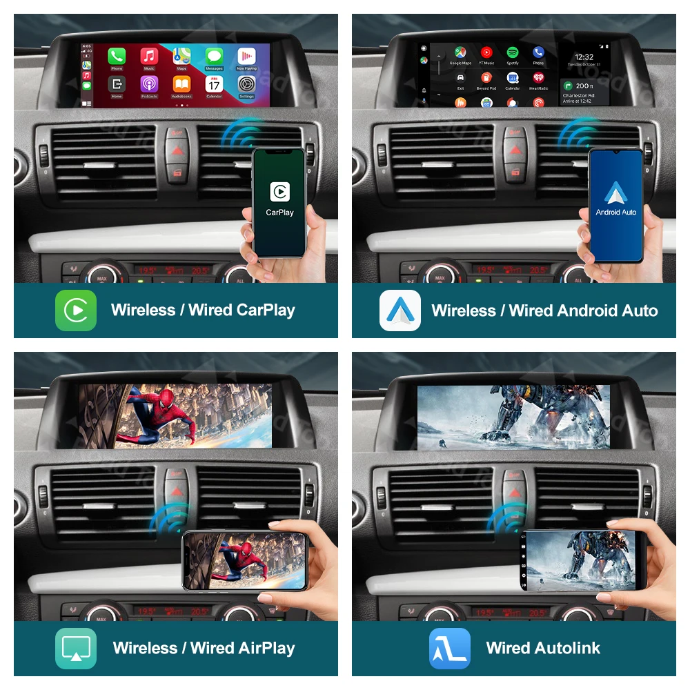 Navigatie BMW Seria 1 E87 E88 Cu Android , Aplicatii , Bluetooth , Usb - View #11