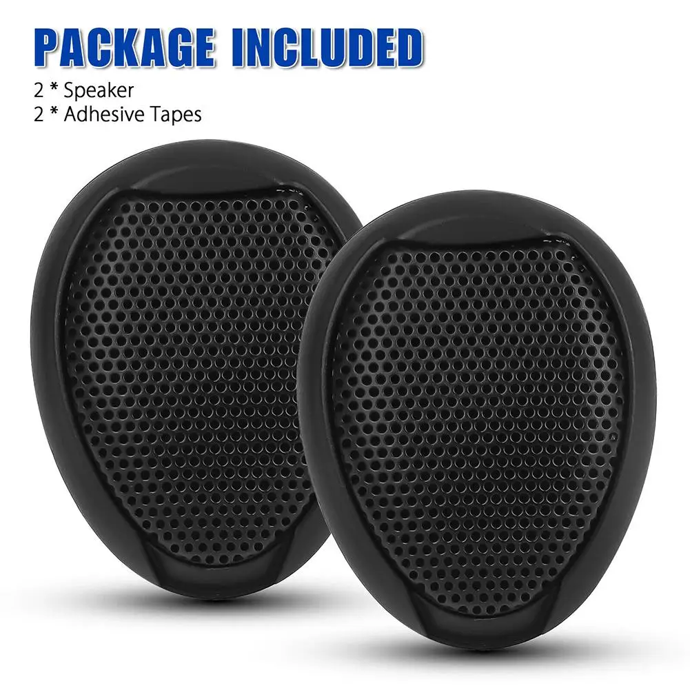 2pcs 1000w Universal Car Dome Tweeter High Frequency Hifi Sound Automotive Speakers Auto Audio System Modification Loudspeaker