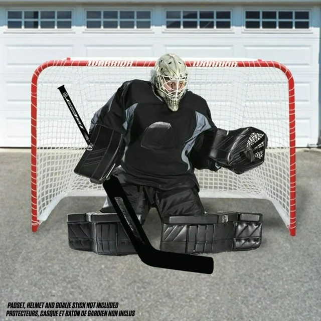 45″ Youth Street Hockey Goalie Stick, Plastic Shaft – Black Paddle