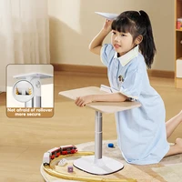 Bookshelf Children's Reading Picture Book Solid Wood Desktop Bed Floor Tablet Bracket Can Lift Baby Telescopic Wooden Book Clip 1