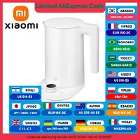 XIAOMI MIJIA Thermostatic Electric Kettles 2 Pro,Tea Kettle for Hot Water, Coffee & Tea,1.7L,With Auto Shut-Off,220V,CN Version