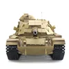 23.6" inch Remote Control Heavy Tank USA M60A1 RC Battle War Military Vehicle Smoke  Device Shooting Sound Effect Collection 3