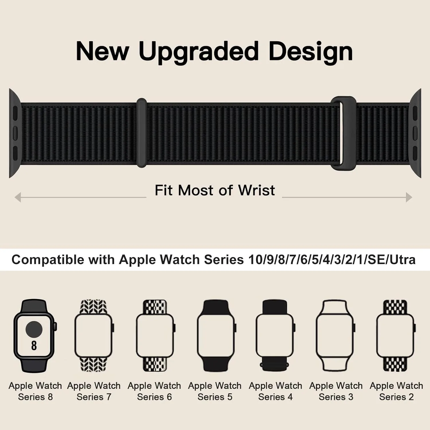 Nylon Loop Sport Strap