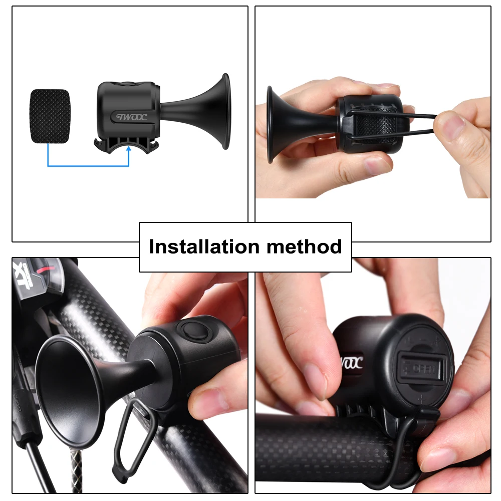 Lot De 9 Klaxons De Vélo : Klaxon Manuel à Son Puissant