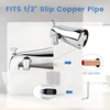 Tub Spout With Diverter, Bathtub Faucet With Shower Diverter And Hex Wrench Fits 1/2 Inch Copper Tube, 5.3 Inch 5