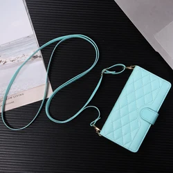 Leather Flip Case with Hand Strap and Wrist Wallet - Features 3 Card Slots for Realme GT 6T 5G (Green)